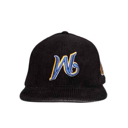 Happy Memories Don't Die Milwaukee Corduroy Snapback Hat Black
