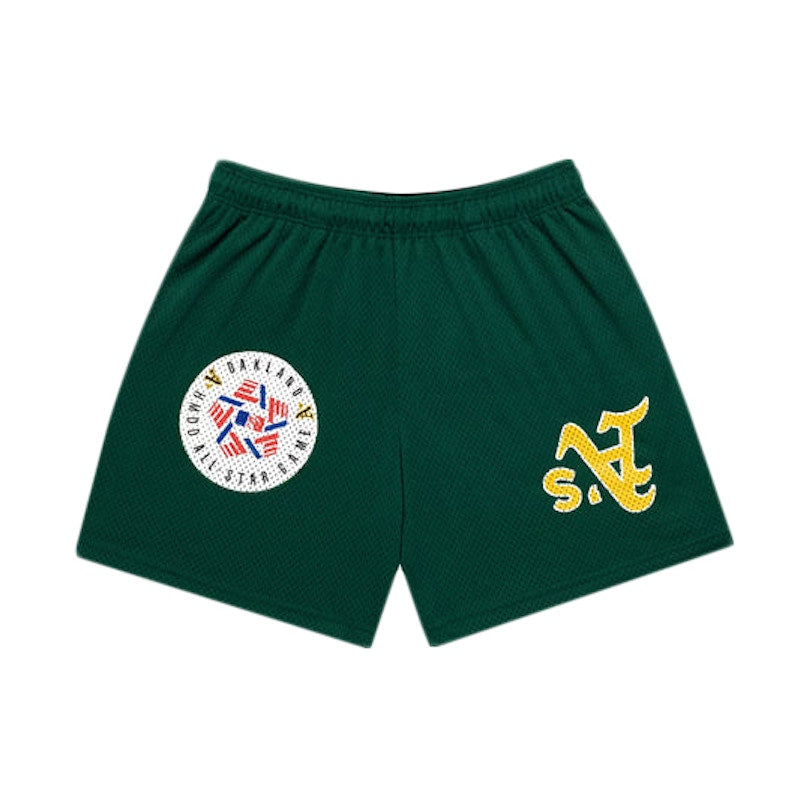 Happy Memories Don't Die Money Ball Basketball Short Green
