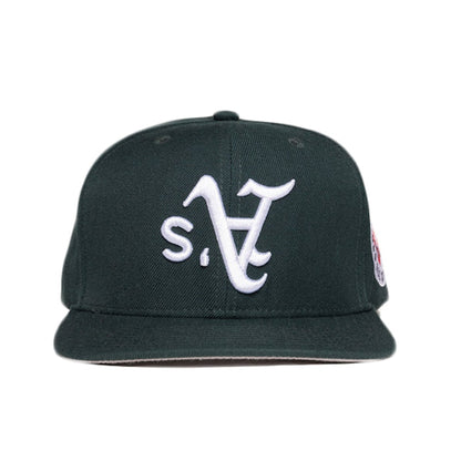 Happy Memories Don't Die Moneyball Snapback Hat Green