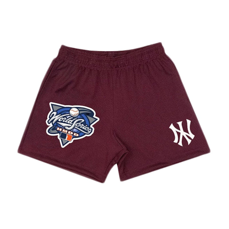 Happy Memories Don't Die NY Basketball Short Maroon
