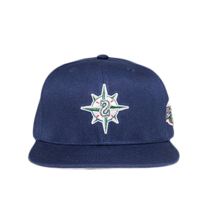 Happy Memories Don't Die Seattle Snapback Hat Blue