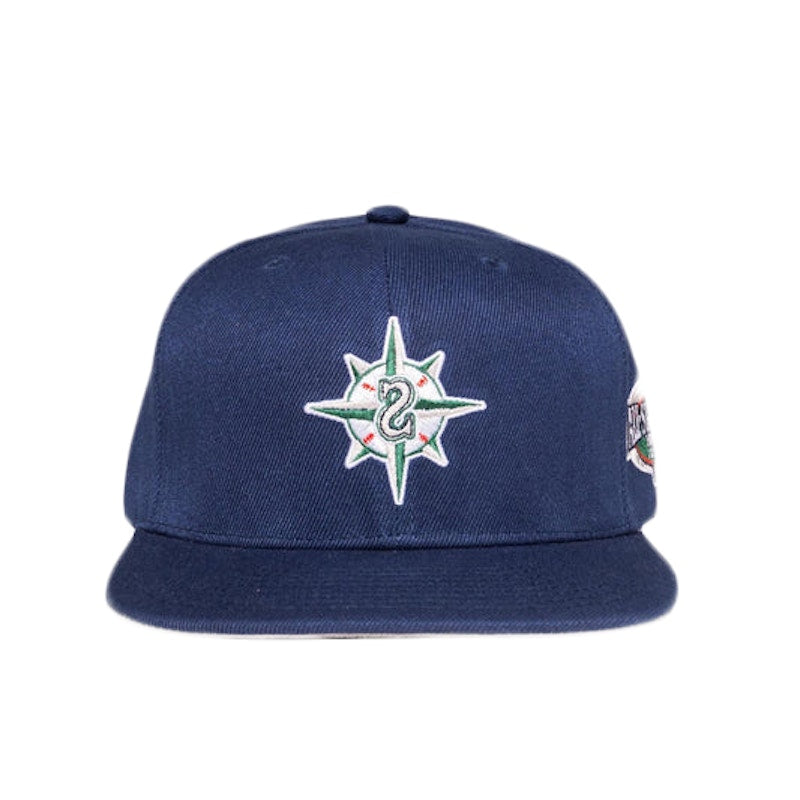Happy Memories Don't Die Seattle Snapback Hat Blue