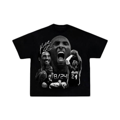Happy Memories Don't Die Vintage Mamba T-shirt Black