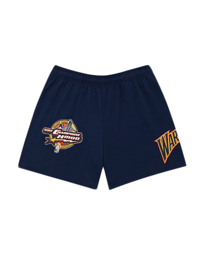 Happy Memories Don't Die Warriors NBA Champs Basketball Shorts Navy