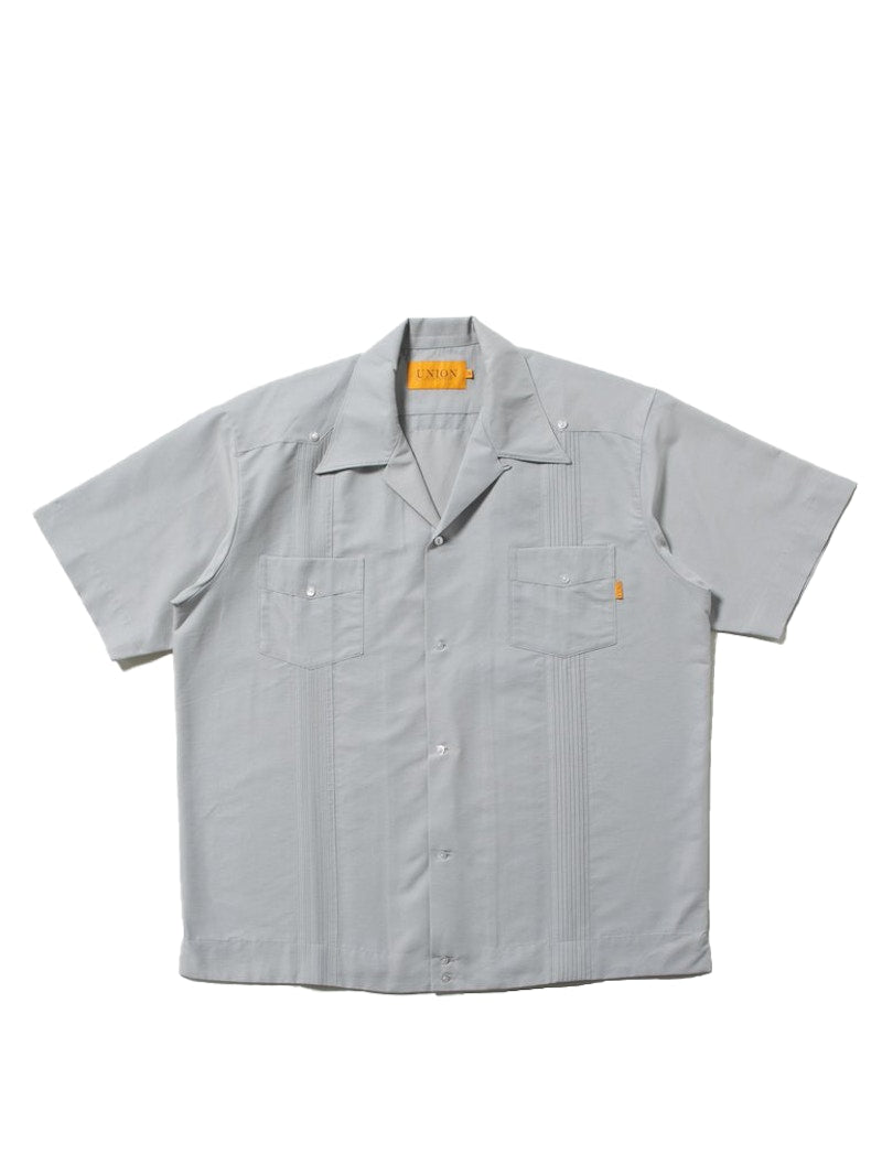 Harlem Toile x Union Guayabera Shirt Grey