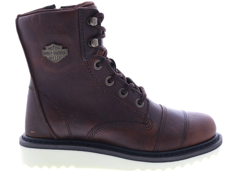 Harley-Davidson Marconi 7" Lace Seam Boots Brown (Women's)