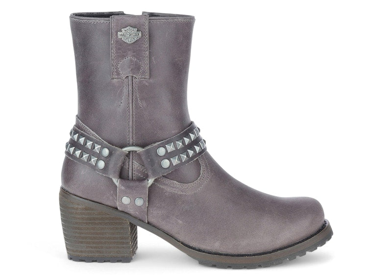 Harley-Davidson Tamori Harness Boots Gray (Women's)