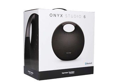 Harman Kardon Onyx Studio 6 Wireless IPX7 Waterproof Bluetooth Speaker HKOS6BLKAM Black