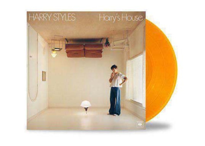 Harry Styles Harry's House Pop-Up Exclusive LP Vinyl Orange