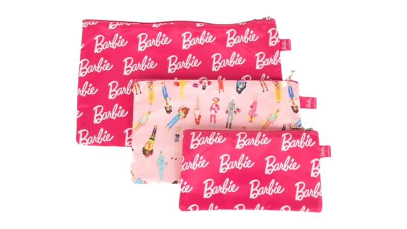 Harveys California x Barbie Zip n Go Pouch Set Multicolor