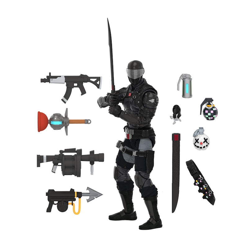 Hasbro Fortnite x G.I. Joe Snake Eyes Zero Point Edition Action Figure