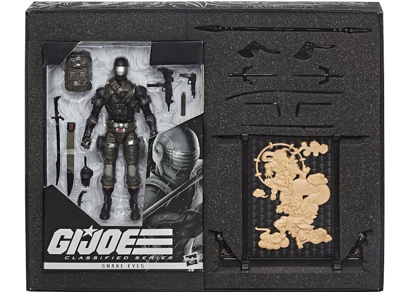 Hasbro G.I. JOE Classified Series Snake Eyes Deluxe Action Figure