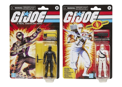 Hasbro G.I. Joe 40th Anniversary Snake Eyes & Storm Shadow Action Figure 2-Pack