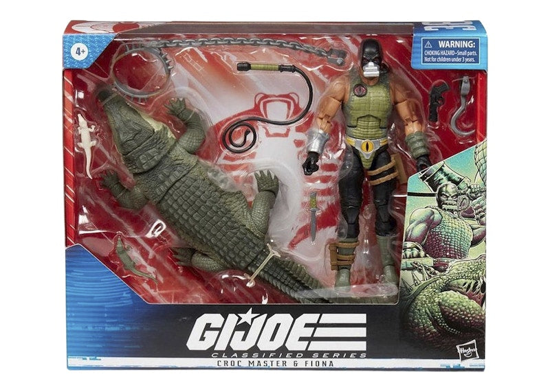 Hasbro G.I. Joe Classified Series Croc Master & Fiona Action Figure