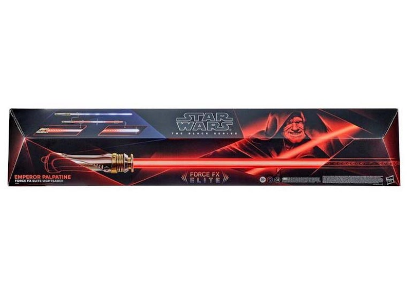 Hasbro Star Wars The Black Series Emperor Palpatine Force FX Elite Lightsaber