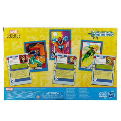 Hasbro Marvel Legednds Series X-Men Marvel's Meggan, Captain Britain and Shadowcat Action Figure Set