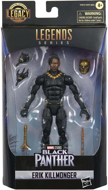 Hasbro Marvel Legends Black Panther Legacy Collection Erik Killmonger Action Figure
