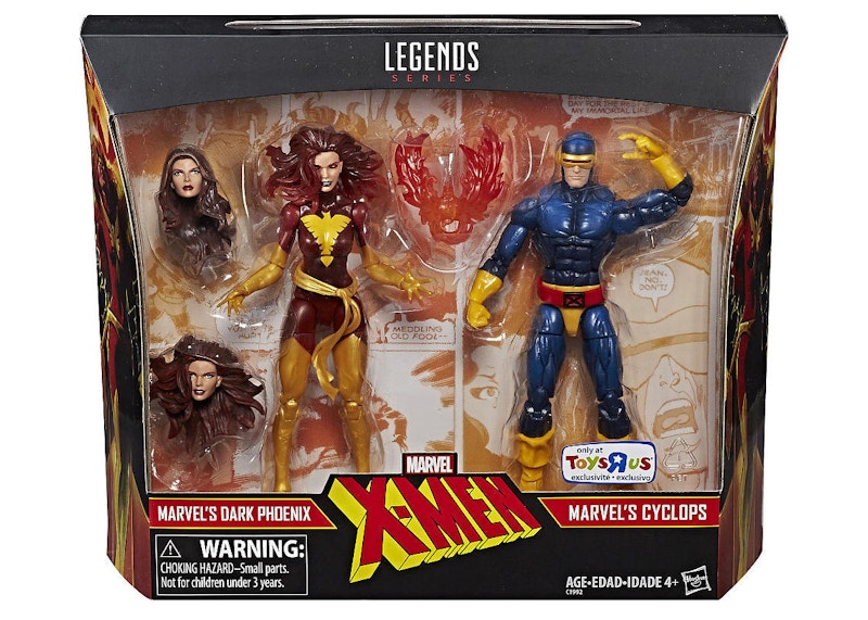 Hasbro Marvel Legends Dark Phoenix and Cyclops Action Figure