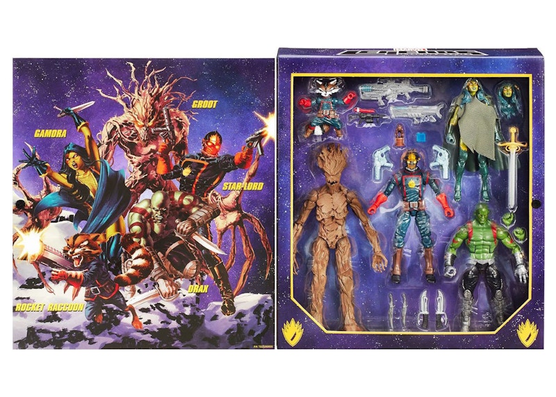 Hasbro Marvel Legends Guardians of Galaxy Box Set Action Figure