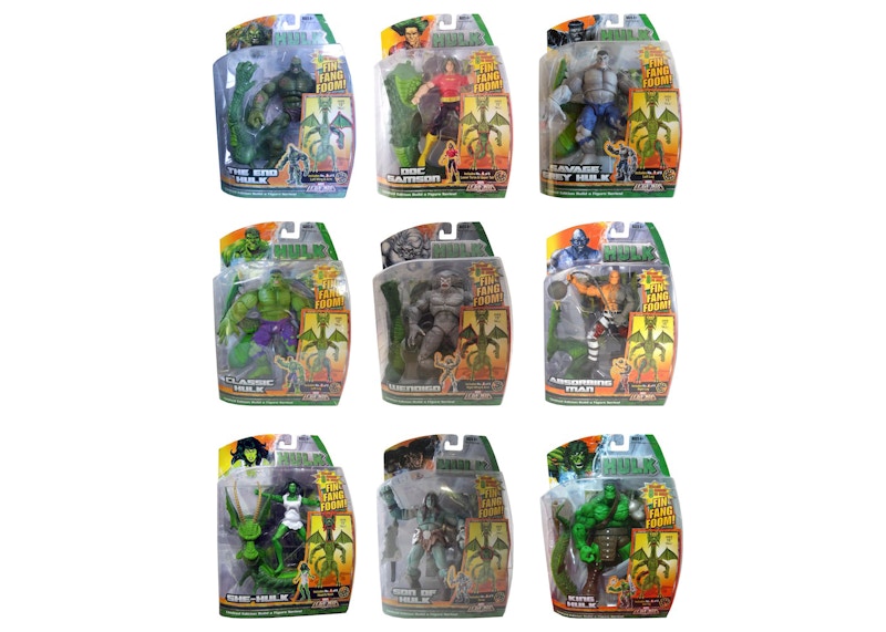Hasbro Marvel Legends Hulk Set - Fin Fang Foom BAF Action Figure