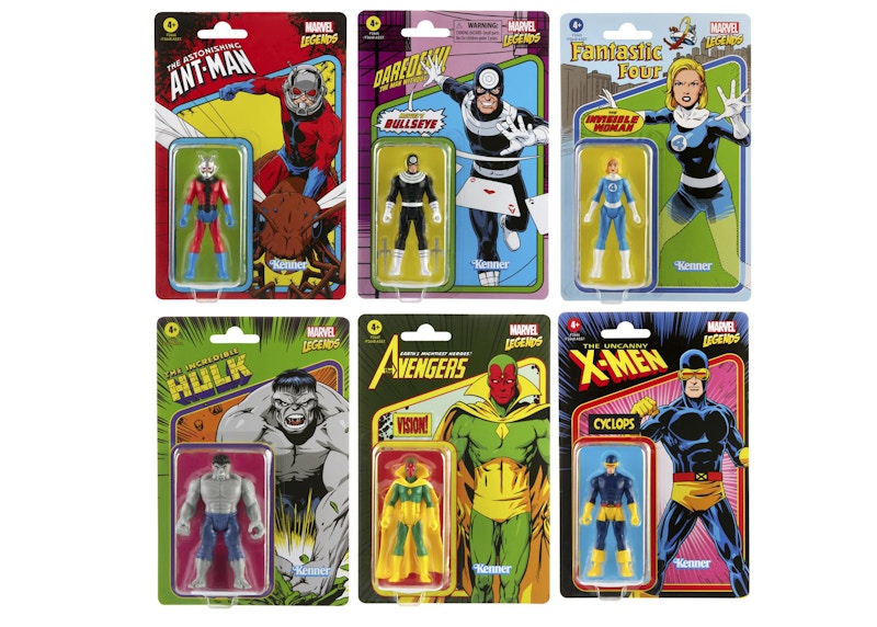 Hasbro Marvel Legends Retro Collection Wave 3 Set of 6 Action Figure