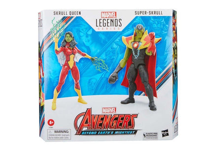 Hasbro Marvel Legends Seires Avengers 60th Anniversary Skrull Queen & Super Skrull Action Figure 2-Pack