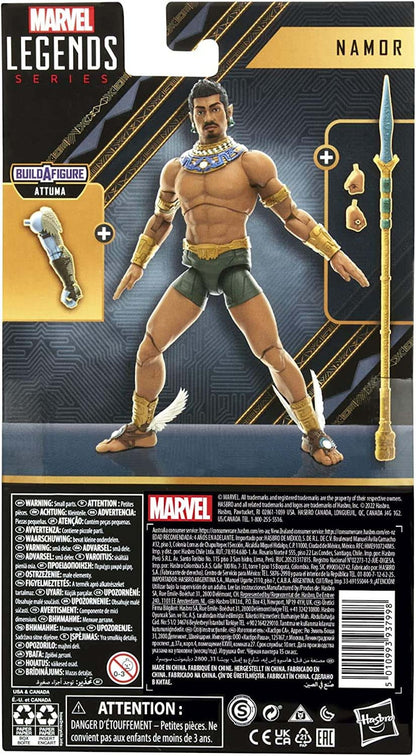 Hasbro Marvel Legends Series Black Panther Wakanda Forever Namor Action Figure