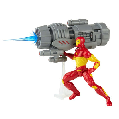 Hasbro Marvel Legends Series Deluxe Retro Iron Man Hasbro Pulse Exclusive Action Figure Set