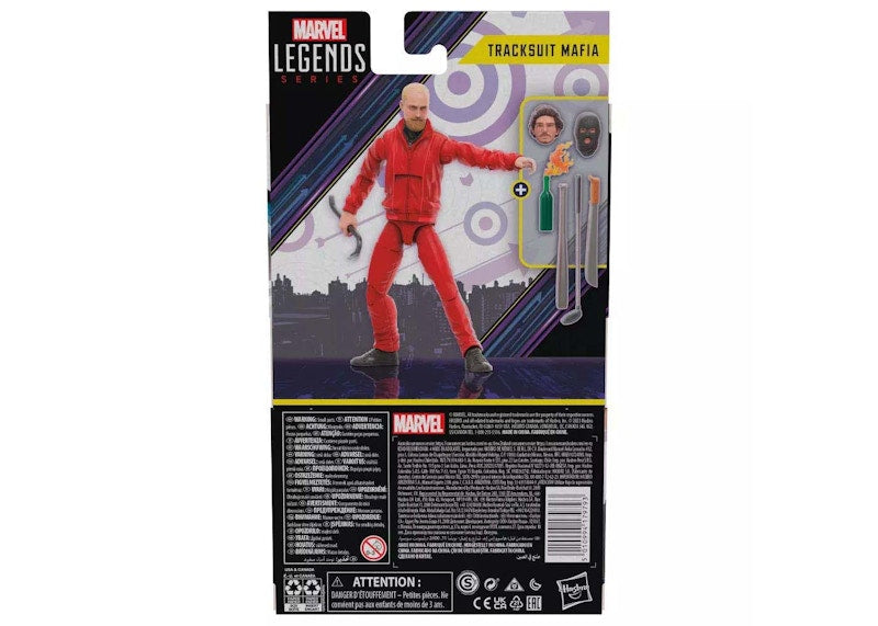 Hasbro Marvel Legends Series Hawkeye Tracksuit Mafia Target Exclusive Action Figure