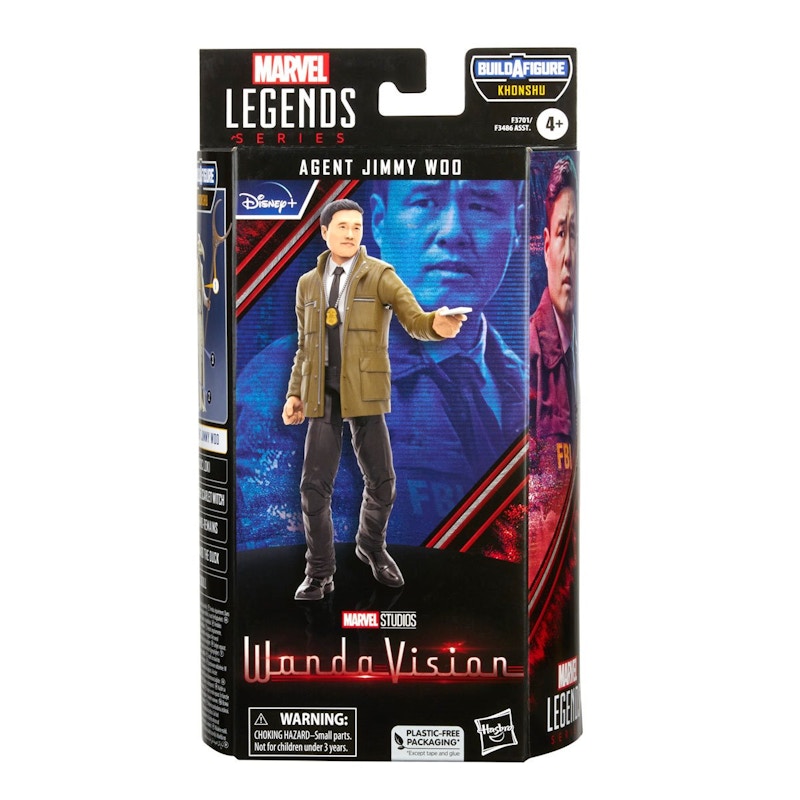 Hasbro Marvel Legends Series WandaVision Agent Jimmy Woo Action Figure