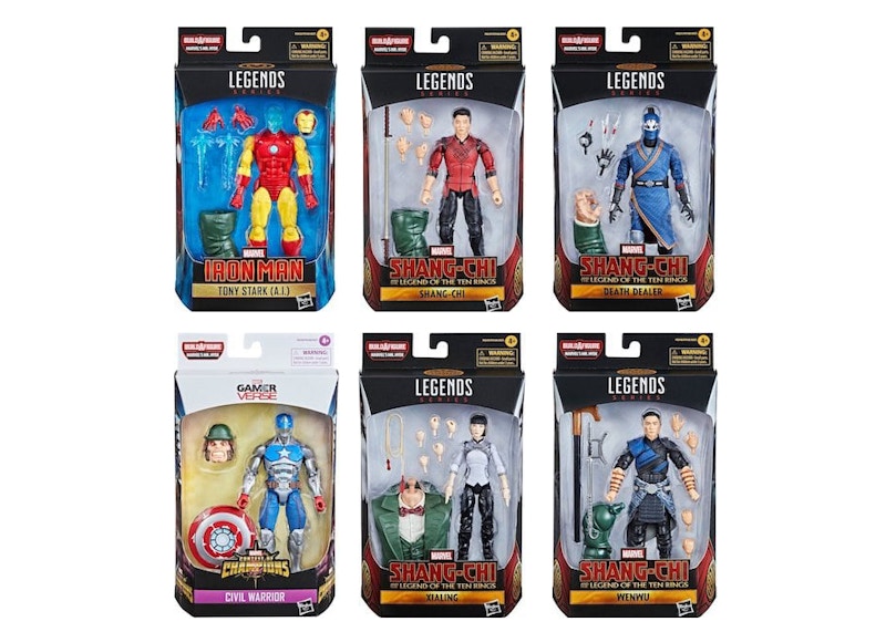 Hasbro Marvel Legends Shang-Chi: Legend of the Ten Rings Set - Mr Hyde BAF Action Figure