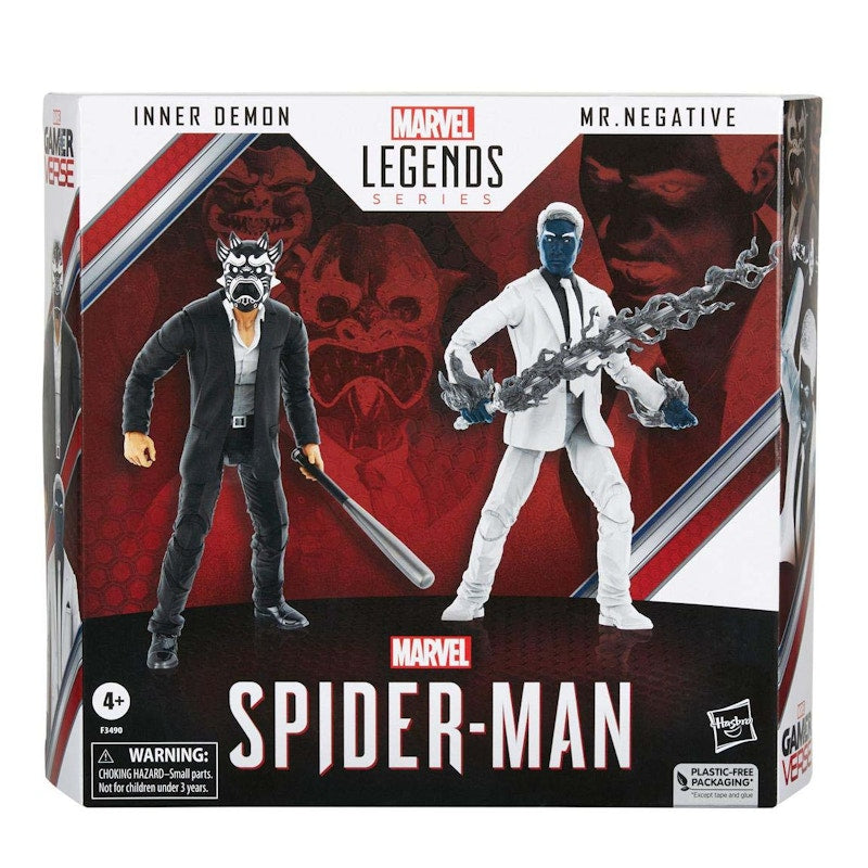 Hasbro Marvel Legends Spider-Man - Inner Demon & Mr. Negative Gamestop Exclusive Action Figure 2-Pack