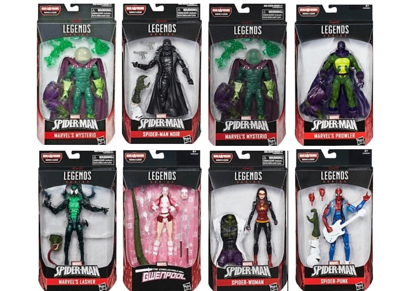 Hasbro Marvel Legends Spider Man Set of 7 Figures - Lizard BAF Action Figure