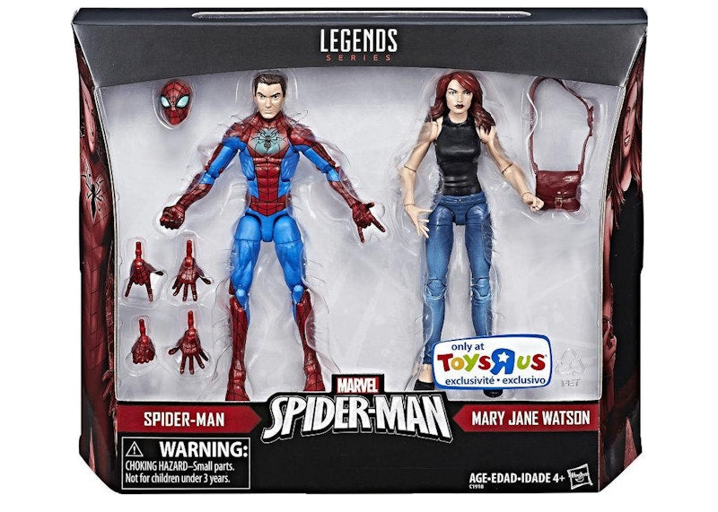 Hasbro Marvel Legends Spider Man and Mary Jane Watson Action Figure