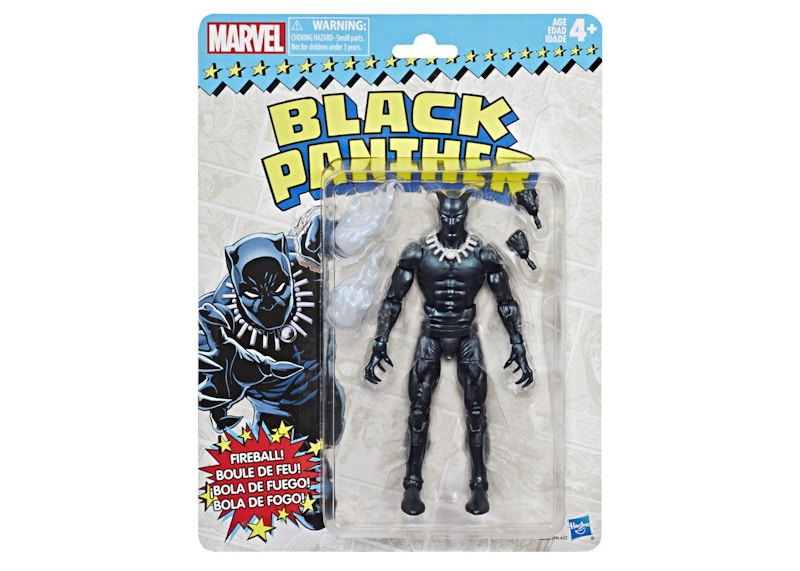 Hasbro Marvel Legends Vintage Wave 2 Black Panther Action Figure