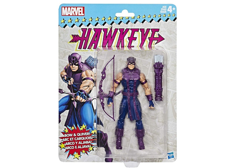 Hasbro Marvel Legends Vintage Wave 2 Hawkeye Action Figure