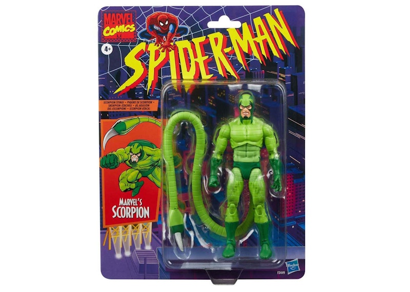 Hasbro Retro Marvel Legends Spider-Man Marvel's Scorpion Action Figure