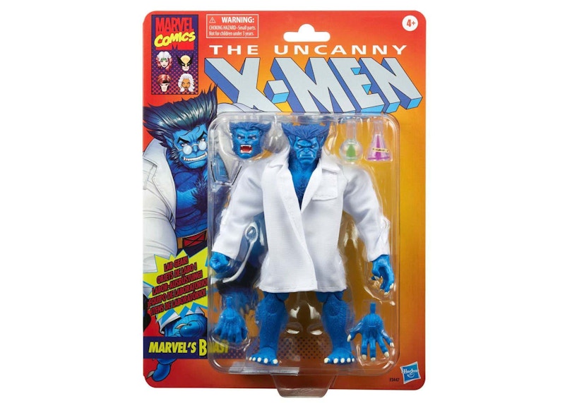 Hasbro Retro Marvel Legends The Uncanny X-Men Marvel's Beast Action Figure