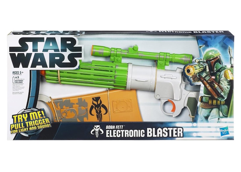 Hasbro Star Wars Boba Fett Electronic Costume Prop Blaster