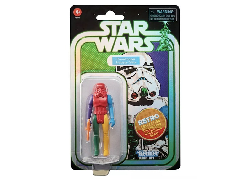 Hasbro Star Wars Retro Collection Stormtrooper Prototype Edition Target Exclusive Action Figure