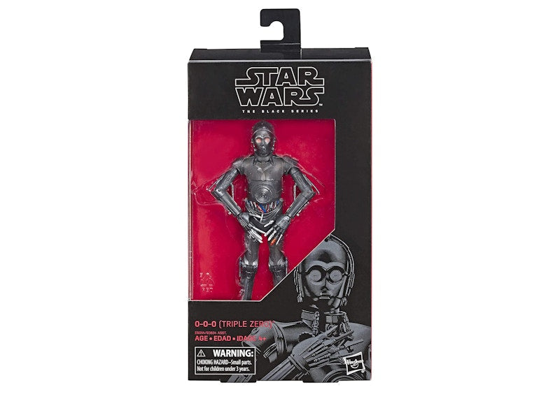 Hasbro Star Wars The Black Series 0-0-0 (Triple Zero) Action Figure