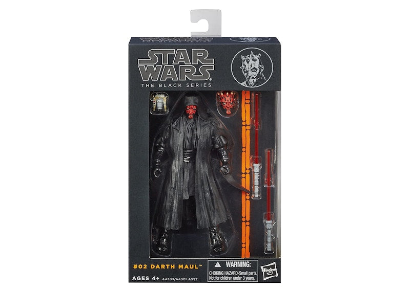Hasbro Star Wars The Black Series #02 Darth Maul Action Figure