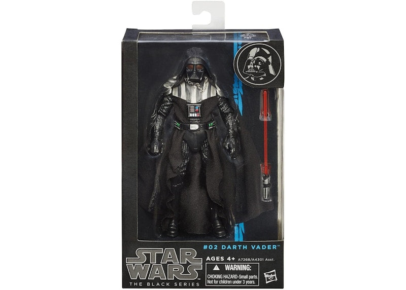 Hasbro Star Wars The Black Series #02 Darth Vader Action Figure Black