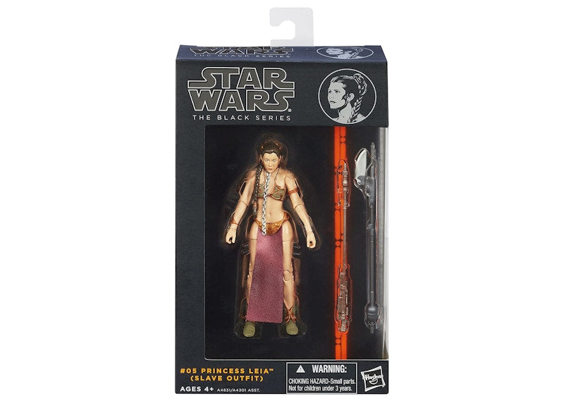 Hasbro Star Wars The Black Series #05 Princess Leia (Slave Outfit) Action Figure