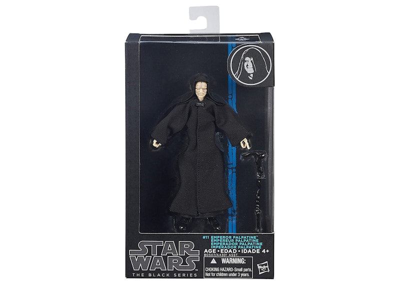 Hasbro Star Wars The Black Series #11 Emperor Palpatine Action Figure