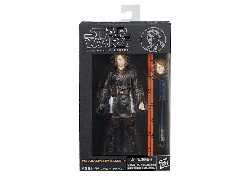 Hasbro Star Wars The Black Series #12 Anakin Skywalker Action Figure