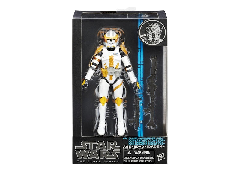 Hasbro Star Wars The Black Series #14 Clone Commander Cody Action Figure