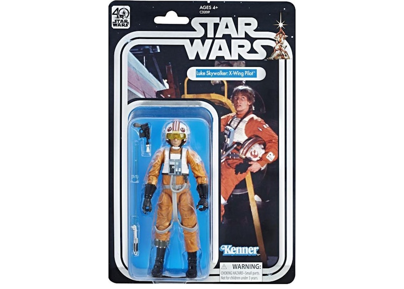 Hasbro Star Wars The Black Series 40th Luke Skywalker X-Wing Pilot Action Figure
