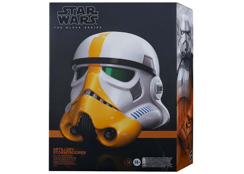Hasbro Star Wars The Black Series Artillery Stormtrooper Electronic Helmet