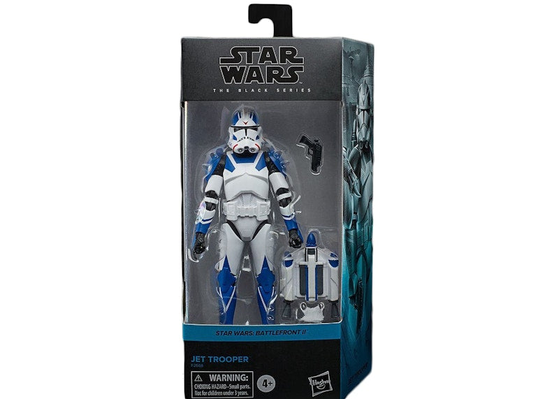 Hasbro Star Wars The Black Series Battlefront 2 Jet Trooper Gamestop Exclusive Action Figure
